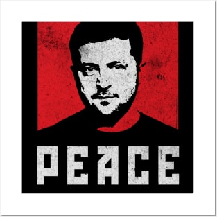 Zelensky's Peace by © Buck Tee Originals Posters and Art